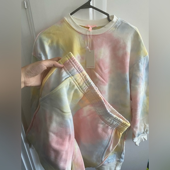 Rainbow terry sweatshorts - Picture 2 of 3